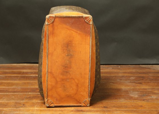 louis vuitton leather suitcase