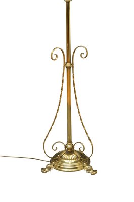 Arts Crafts Brass Floor Lamp 1900s For Sale At Pamono