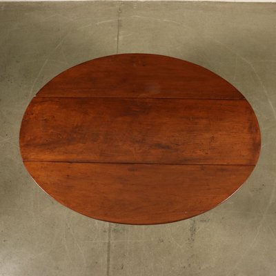 Antique Italian Walnut Drop Leaf Dining Table Antique Italian Walnut Drop Leaf Dining Table
