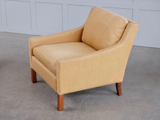 Set of Easy Chairs by Ib Kofod-Larsen for OPE, 1960s for sale at