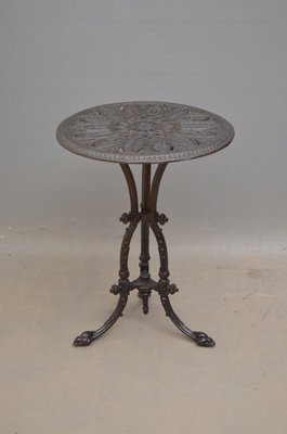 Antique Victorian Cast Iron Garden Table Antique Victorian Cast Iron Garden Table