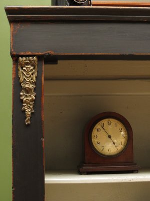 Antique Black Gothic Display Cabinet For Sale At Pamono