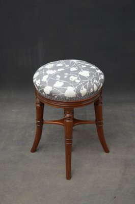 Antique Regency Mahogany Piano Stool For Sale At Pamono