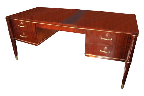 Mid Century Italian Desk 1950s Bei Pamono Kaufen