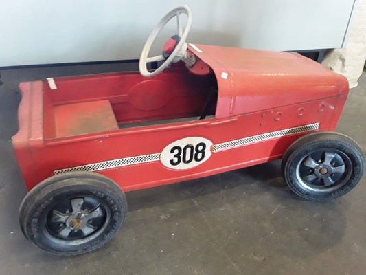 coche de pedales años 50