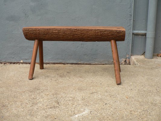 Antique Rustic Farmhouse Wooden Bench For Sale At Pamono