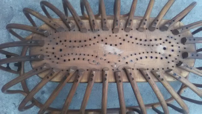 antique cradle rocker