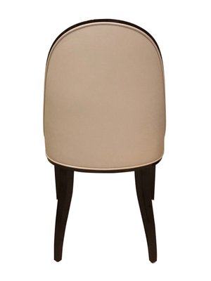 Dining Chair With Narrow Curved Backrest From Adm Art Déco Moderne Narrow Curved Backrest From Adm Art