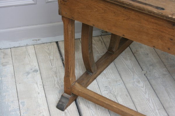 Antique German Oak Children S Desk With Bench For Sale At Pamono