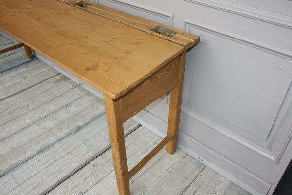 Vintage Wooden School Desk 1920s For Sale At Pamono