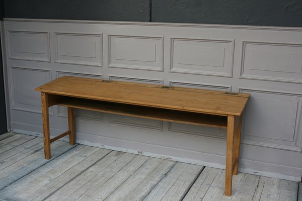 Vintage Wooden School Desk 1920s For Sale At Pamono