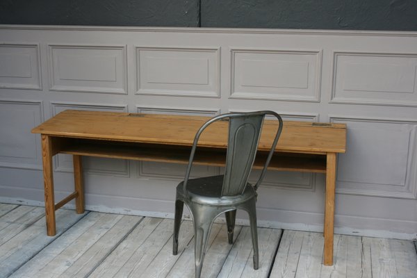 Vintage Wooden School Desk 1920s For Sale At Pamono