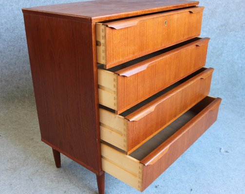 Mid Century Danish Teak And Wood Dresser By Klaus Okholm For