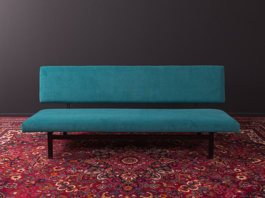 Mid Century German Steel And Polyester Sofa 1950s