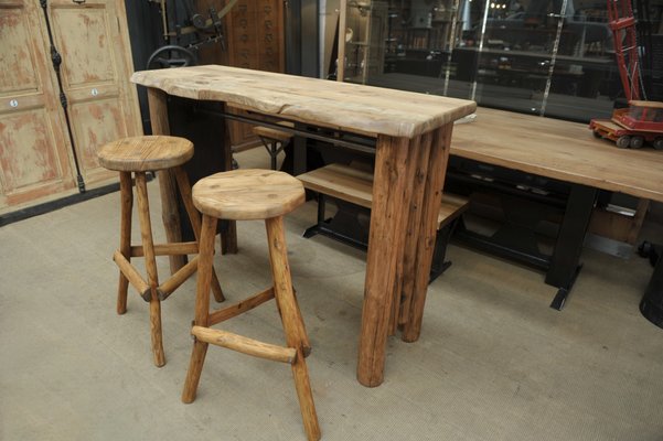 bar table and stools