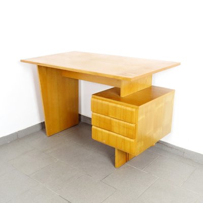 Mid Century Wooden Writing Desk 1960s For Sale At Pamono