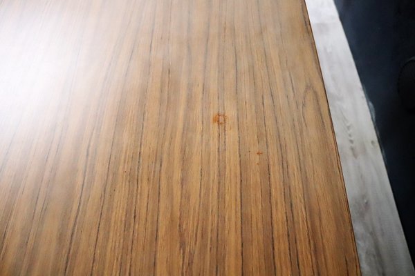 Mid Century Italian Mahogany And Formica Desk 1960s For Sale At