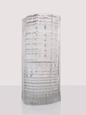 Large Glass Vase By Tapio Wirkkala For Rosenthal 1950s For Sale