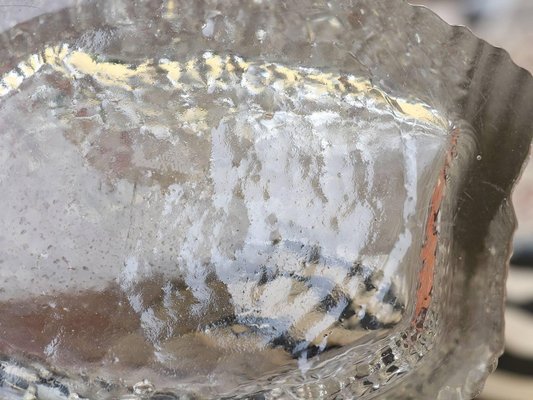 Large Glass Vase By Tapio Wirkkala For Rosenthal 1950s For Sale
