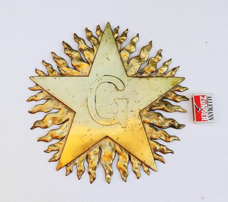 Feuervergoldete Freimaurer Wandtafel Aus Muranoglas 19 Jh Bei