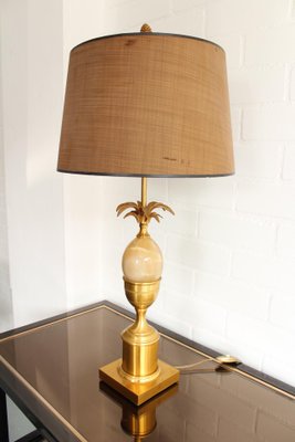 brass marble table lamp