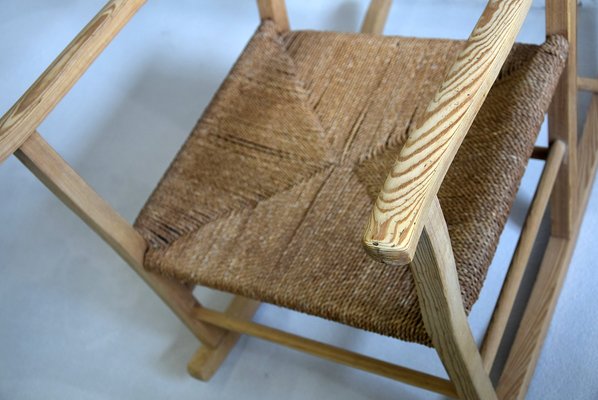 Vintage Norwegian Pine Rocking Chair 1930s For Sale At Pamono