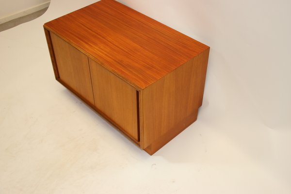 Mid Century Teak Cabinet With Sliding Doors From G Plan 1960s For