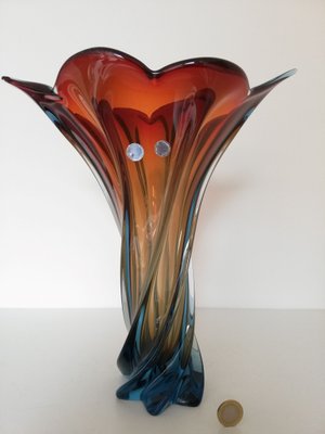 Vintage Murano Glass Vase For Sale At Pamono