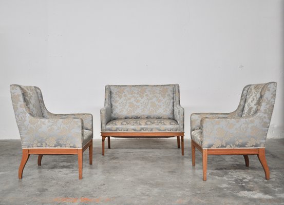 Sofa and sale accent chair set