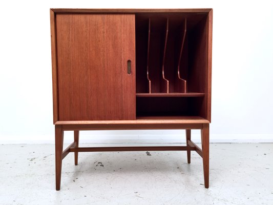 Teak Record Cabinet 1960s For Sale At Pamono