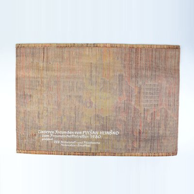German Wool Tapestry From Veb Halbmond Teppiche 1970s For Sale At