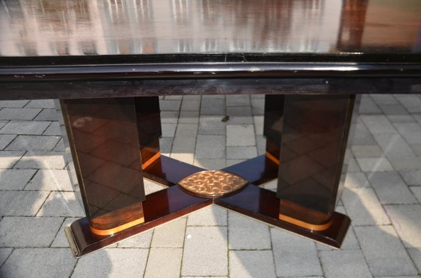 Art Deco French Rosewood Desk 1930s For Sale At Pamono