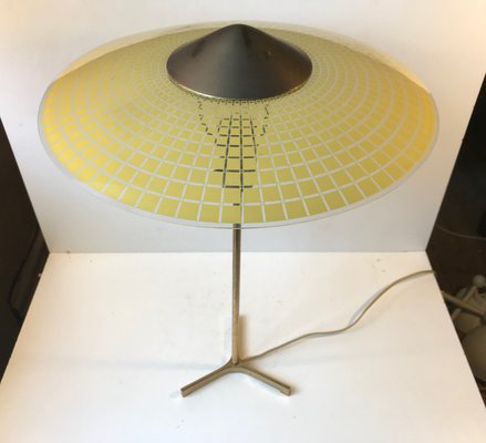 brass tripod table lamp