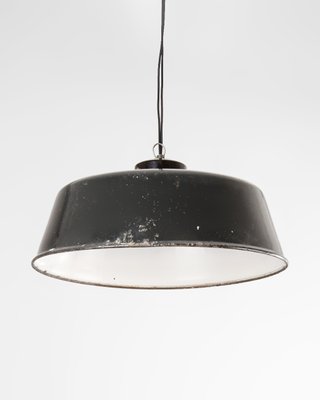 German Enameled Factory Ceiling Lamp 1960s For Sale At Pamono