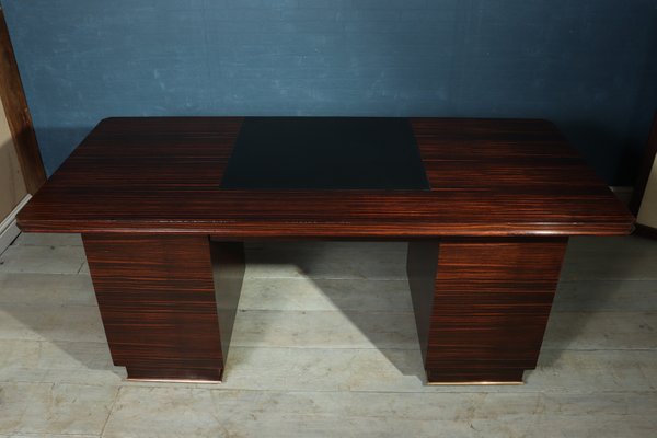 Art Deco Macassar Ebony Desk 1930s For Sale At Pamono