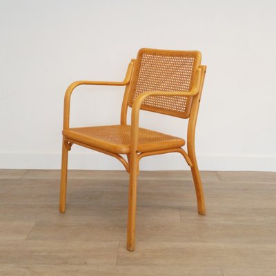 Bentwood Beech And Rattan Chairs 1970s Set Of 4 For Sale At Pamono