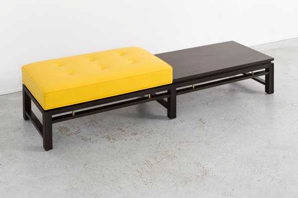 Mahogany Bench By Edward Wormley For Dunbar 1950s For Sale At Pamono