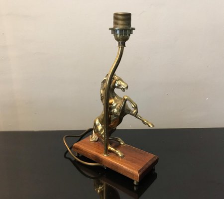 Vintage horse sale table lamp