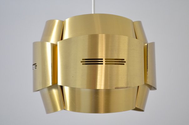 Vintage Brass Pendant Lamp From Coronell Tro For At Pamono - Vintage Brass Pendant Light