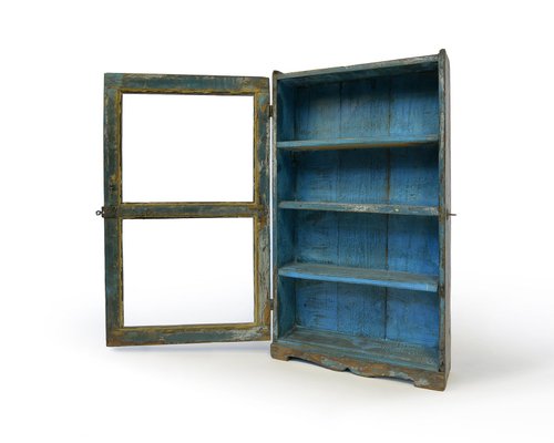 Vintage Wall Display Cabinet 1940s For Sale At Pamono