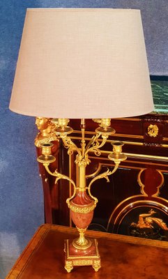 vintage marble table lamps for sale