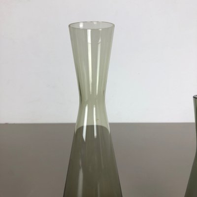 Vintage German Turmalin Vases By Wilhelm Wagenfeld For Wmf 1960s Set Of 2 - 