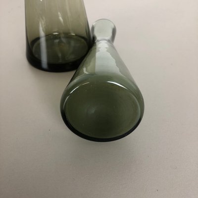 Vintage German Turmalin Vases By Wilhelm Wagenfeld For Wmf 1960s Set Of 2 - 
