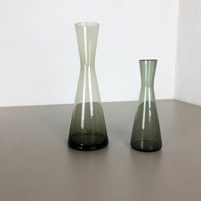 Vintage German Turmalin Vases By Wilhelm Wagenfeld For Wmf 1960s Set Of 2 For Sale At Pamono