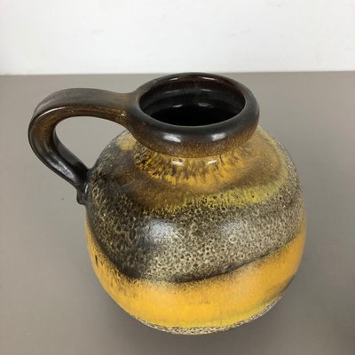 Model 484-21 Ceramic Fat Lava Vases from Scheurich, 1970s, Set of