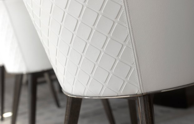 Leather Dining Chair By Jacobo Ventura For Sale At Pamono