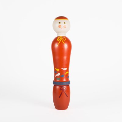 vintage wooden doll