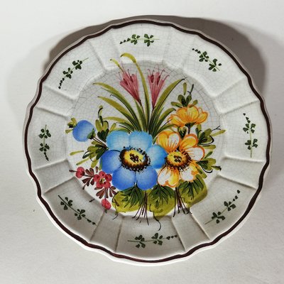 Piatti di Ceramica Bassano, anni '60, set di 6 in vendita su Pamono
