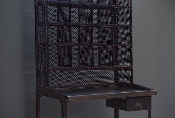 Vintage French Postal Pigeon Hole Desk 1950s For Sale At Pamono