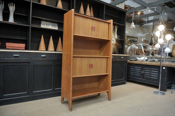 Cabinet With Sliding Doors 1950s